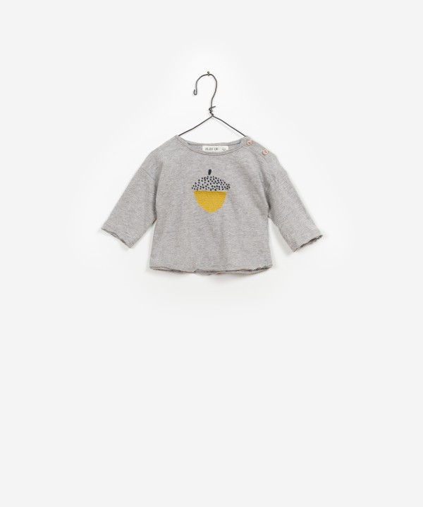 T-shirt Jersey Flamê Manica Lunga