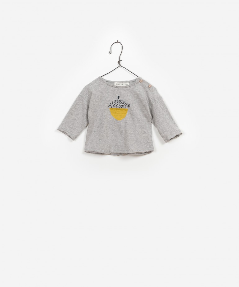 T-shirt Jersey Flam� Manga Comprida