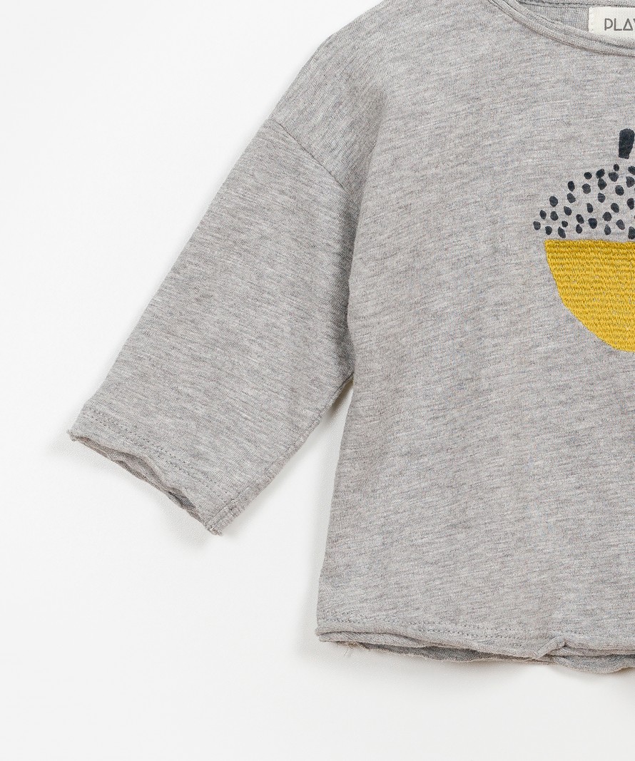 T-shirt Jersey Flam� Manga Comprida