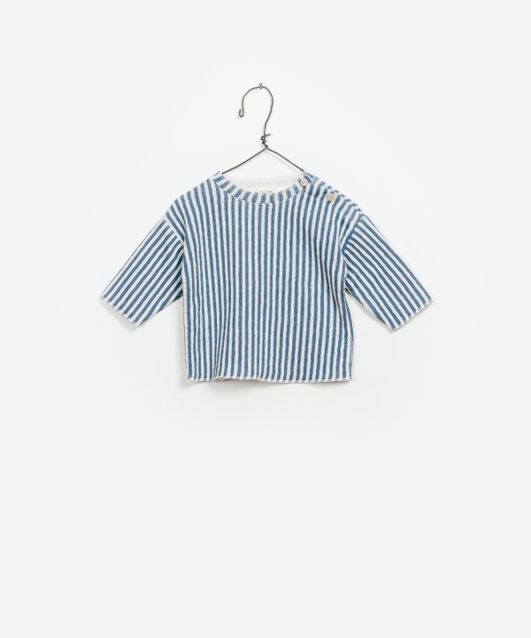 Sweat Dupla Face Riscas