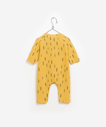 Printed Interlock Jumpsuit