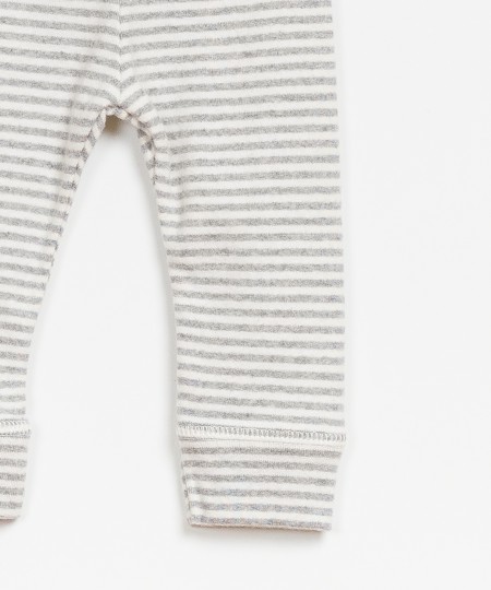 Striped RIB Legging