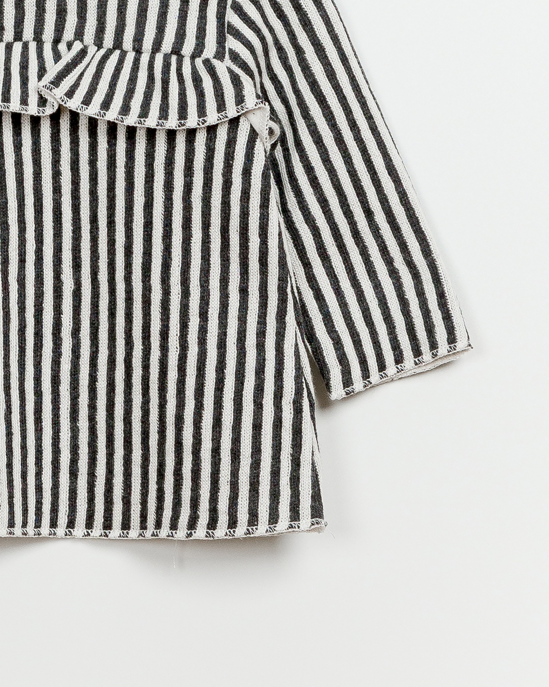 Striped Double Face Sweater
