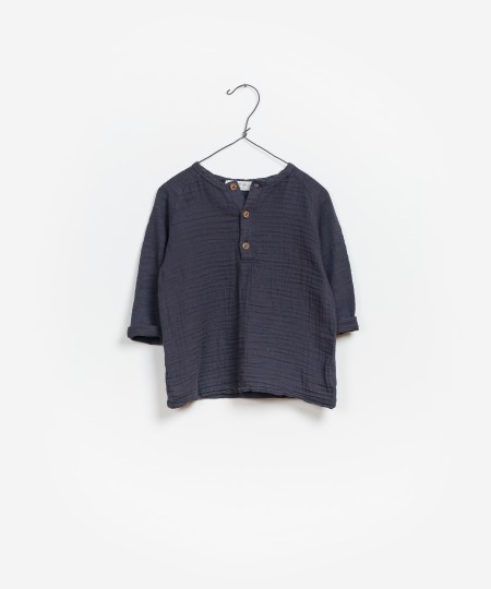 Playera Tejidios Mixtos Manga Larga