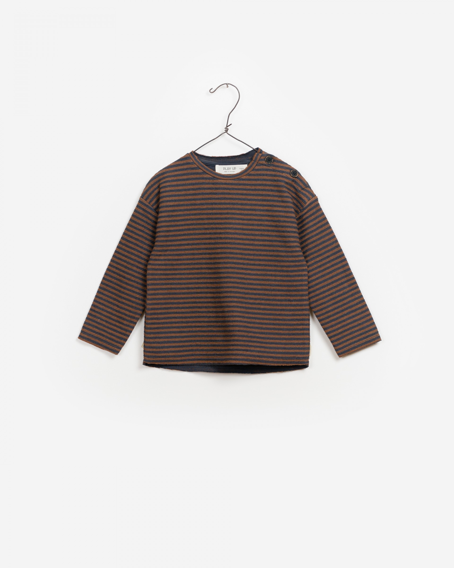 Striped Interlock Sweater