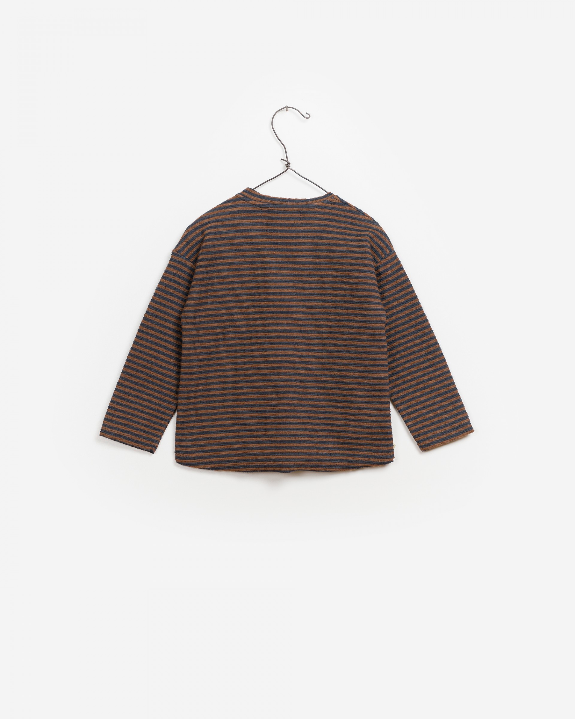 Striped Interlock Sweater