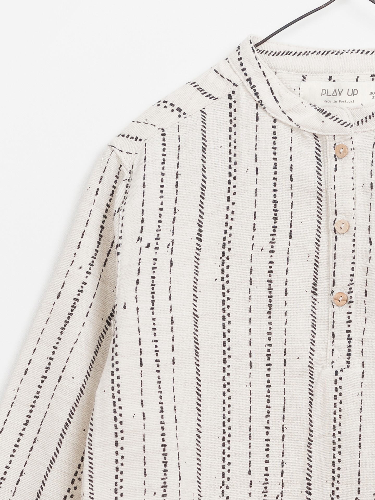 Camisa de Tecido Estampada