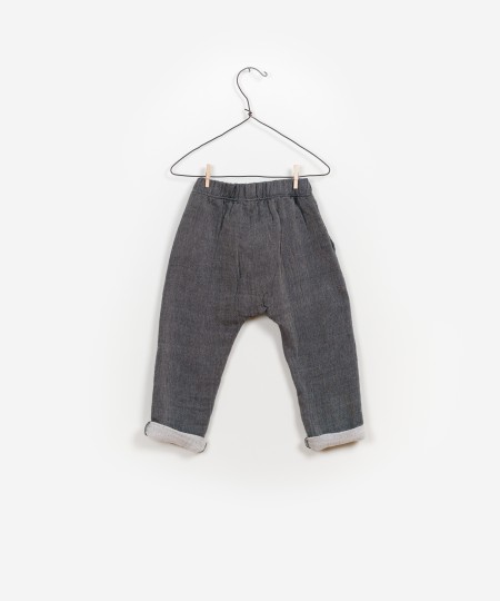 Pantalon en Tissu