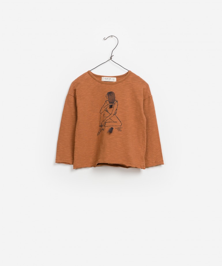 Playera Jersey Manga Larga