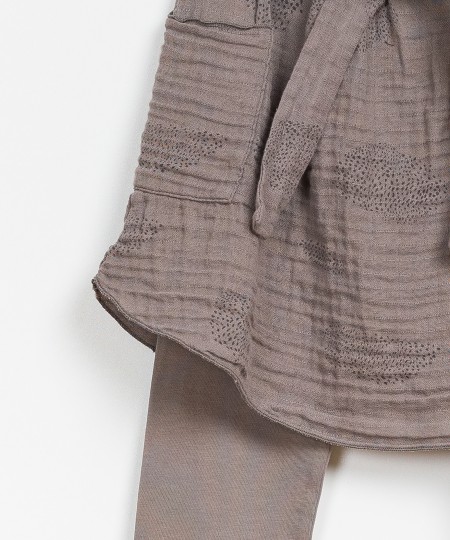 Falda Legging Tejidos Mixtos