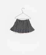Striped Ponto Roma Skirt