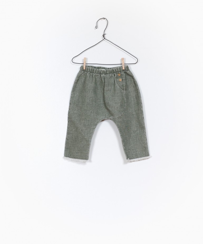 Pantalon en Tissu