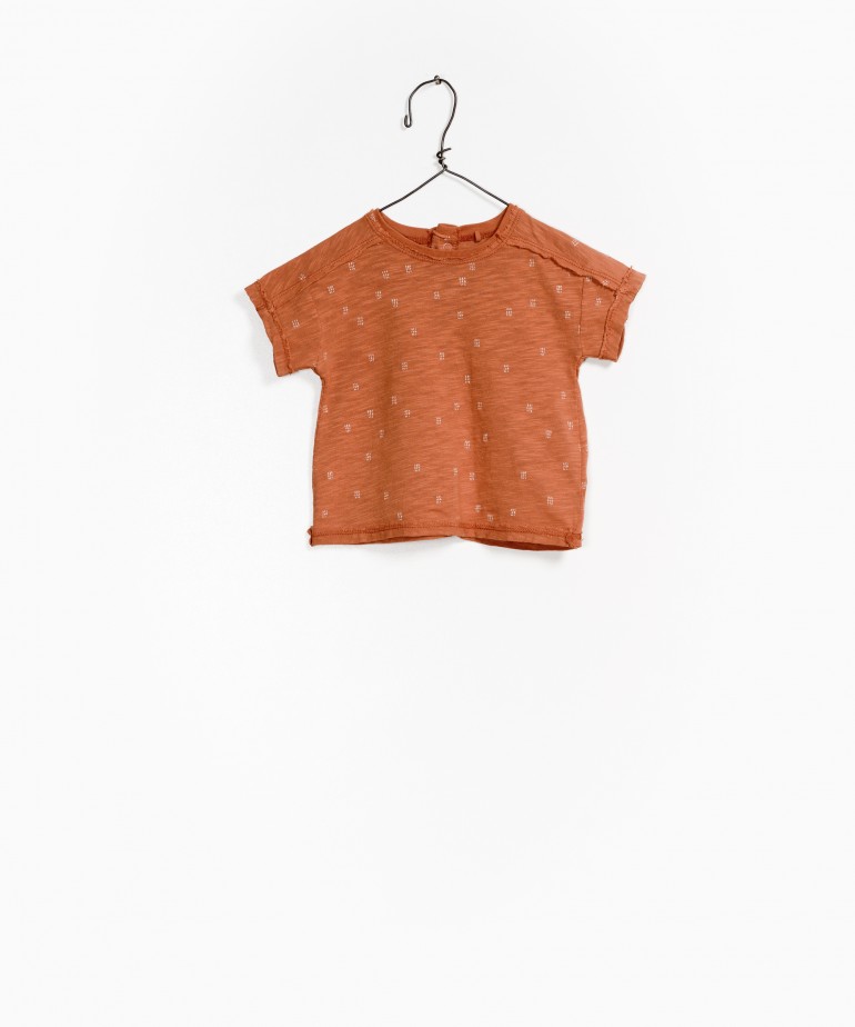 T-shirt Jersey Flam Imprim