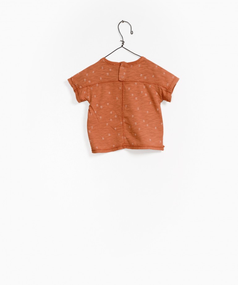 T-Shirt manga curta allover