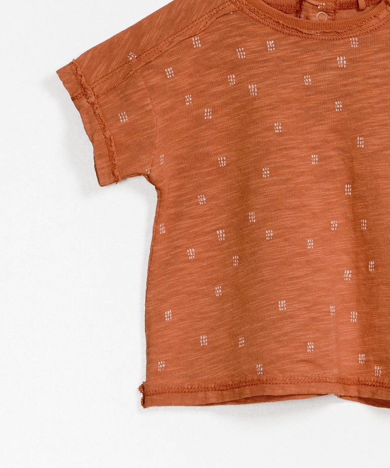 T-Shirt manga curta allover