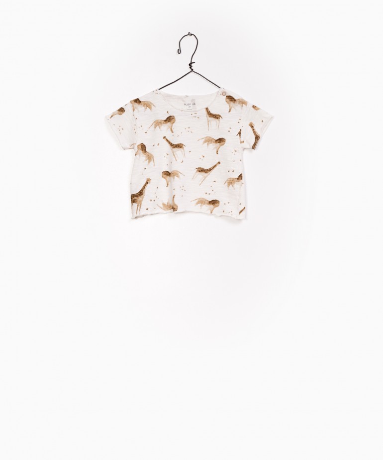 T-shirt Jersey Flam� Estampado