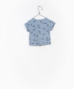 T-shirt Jersey Flam Imprim