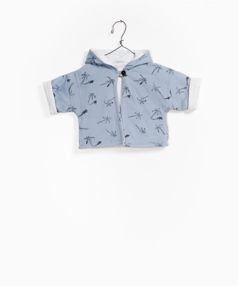 Chaqueta Jersey Estampada