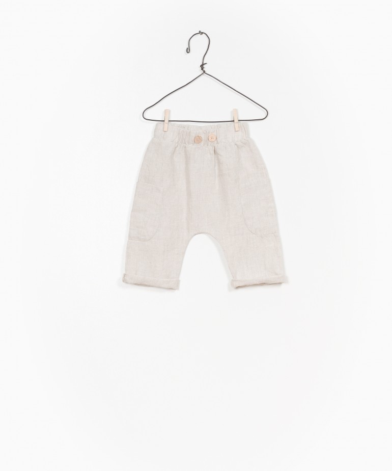 Pantalon en Lin
