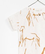 Printed Flam� Jersey T-shirt