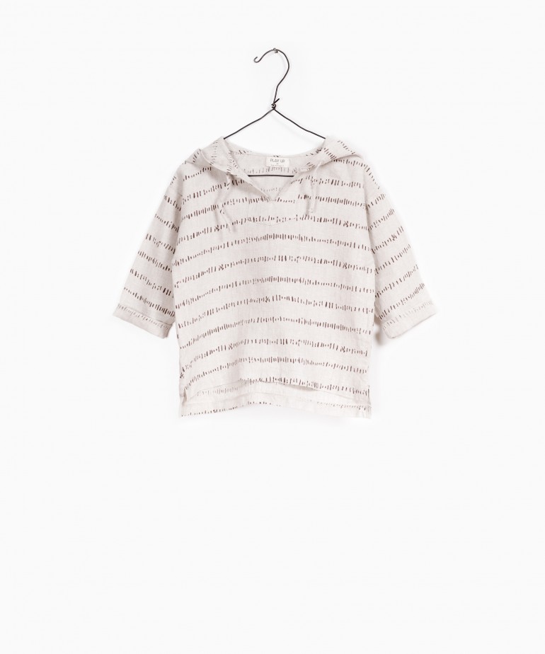 Camisa Linho Estampado