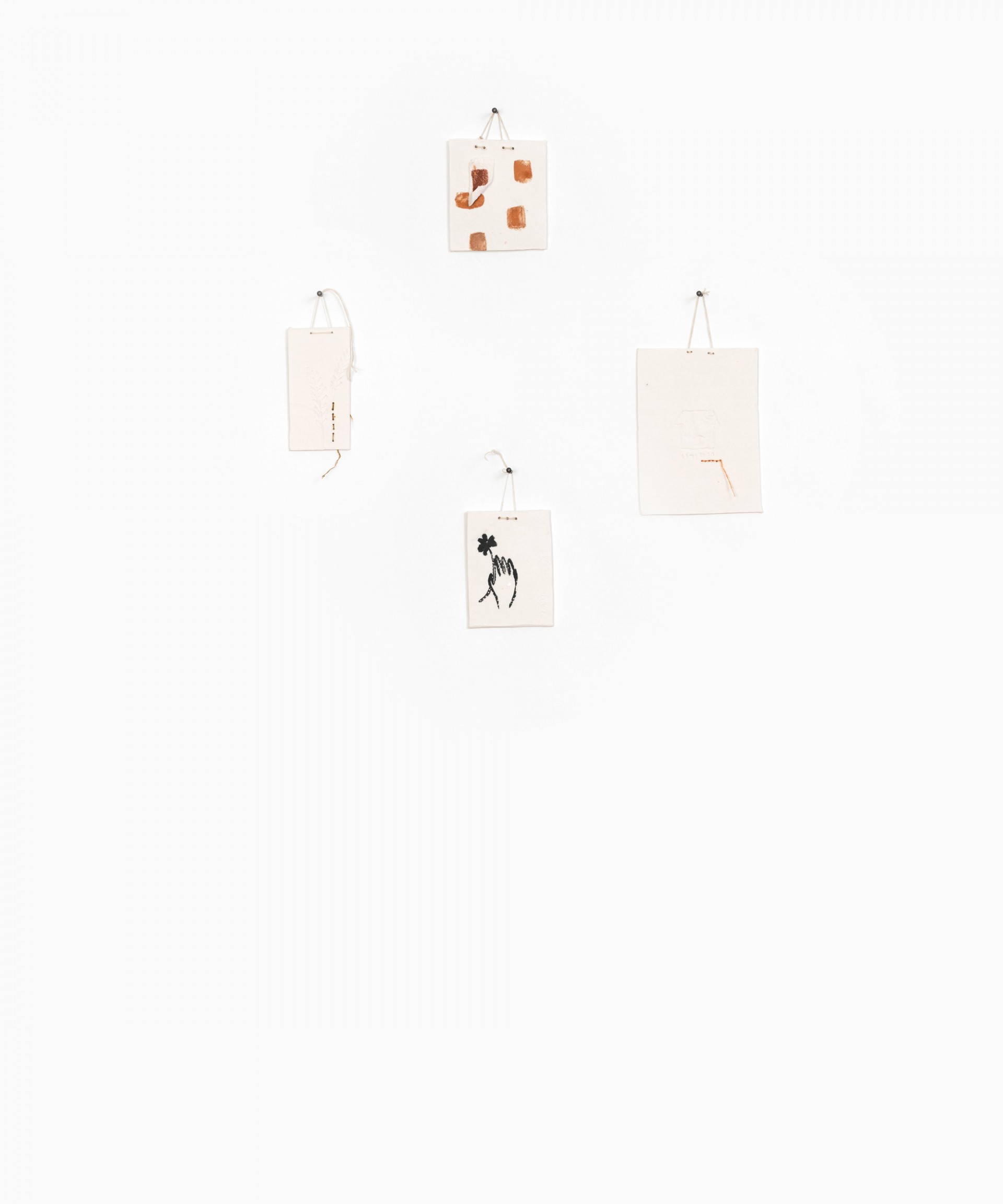 Conjunto quadros em cer�mica