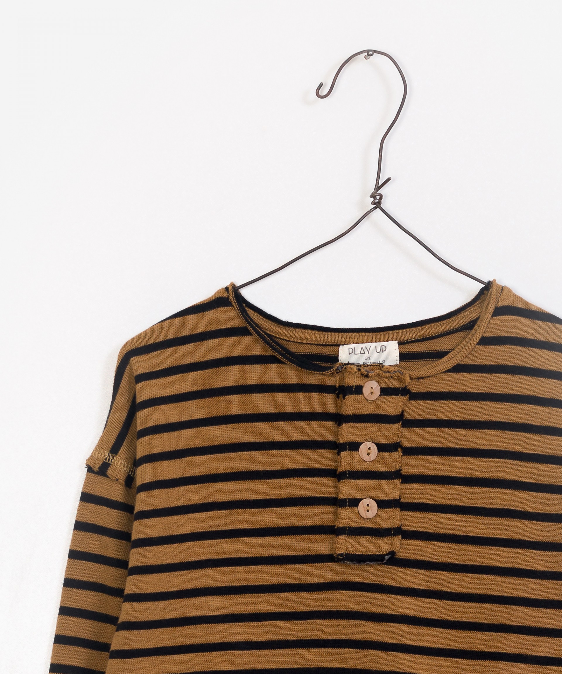 T-Shirt franzido, 100% algod�o org�nico