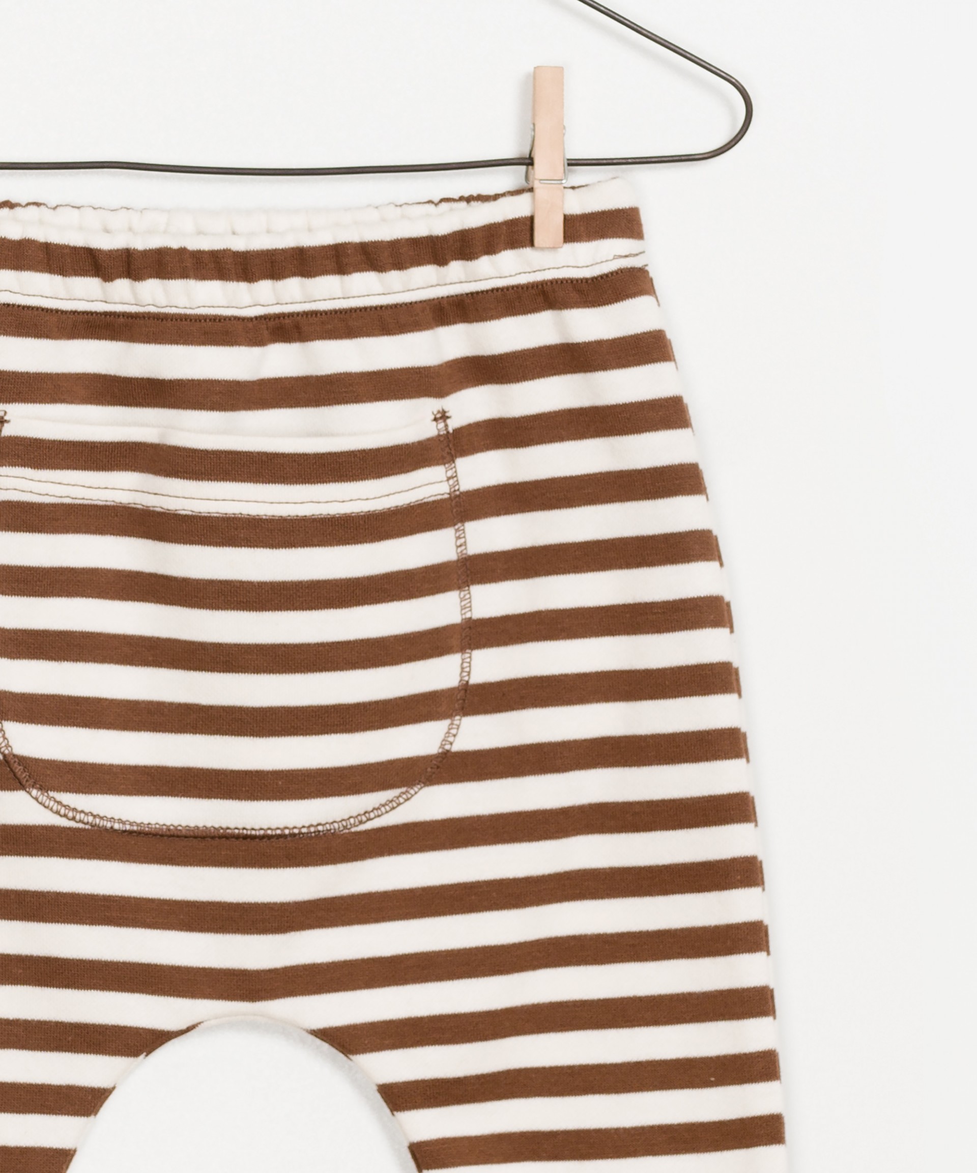 Legging riscas 100% algod�o org�nico