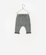 Cal�as jacquard estampado allover