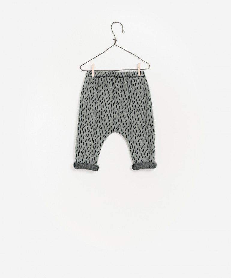 Jacquard Pants 100% Organic Cotton 