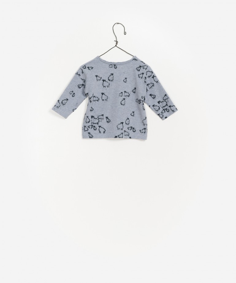 Playera Jersey Estampada