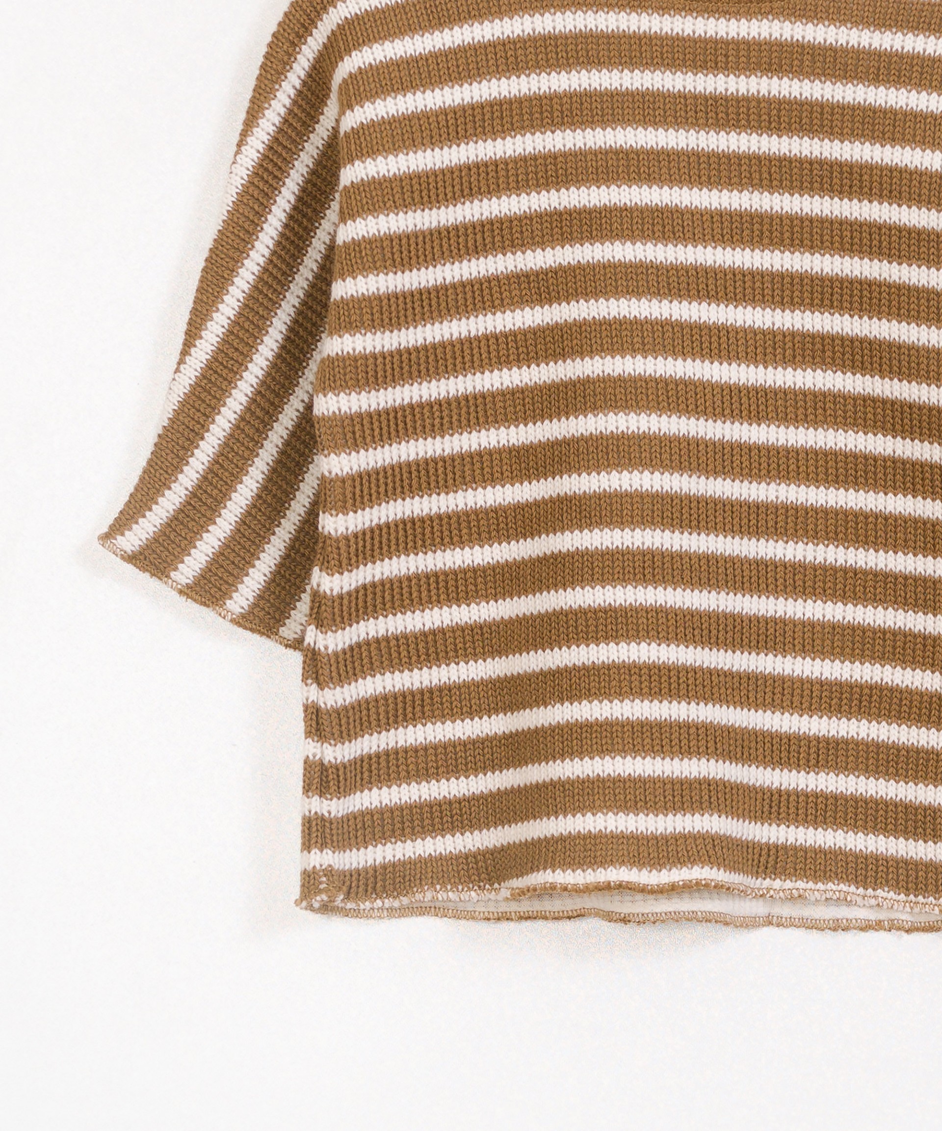 Striped Double Face Sweater