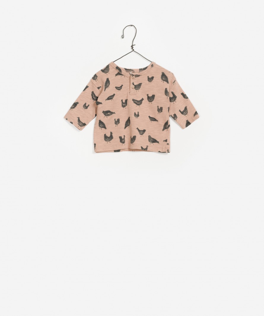 Playera Jersey Flam� Estampada