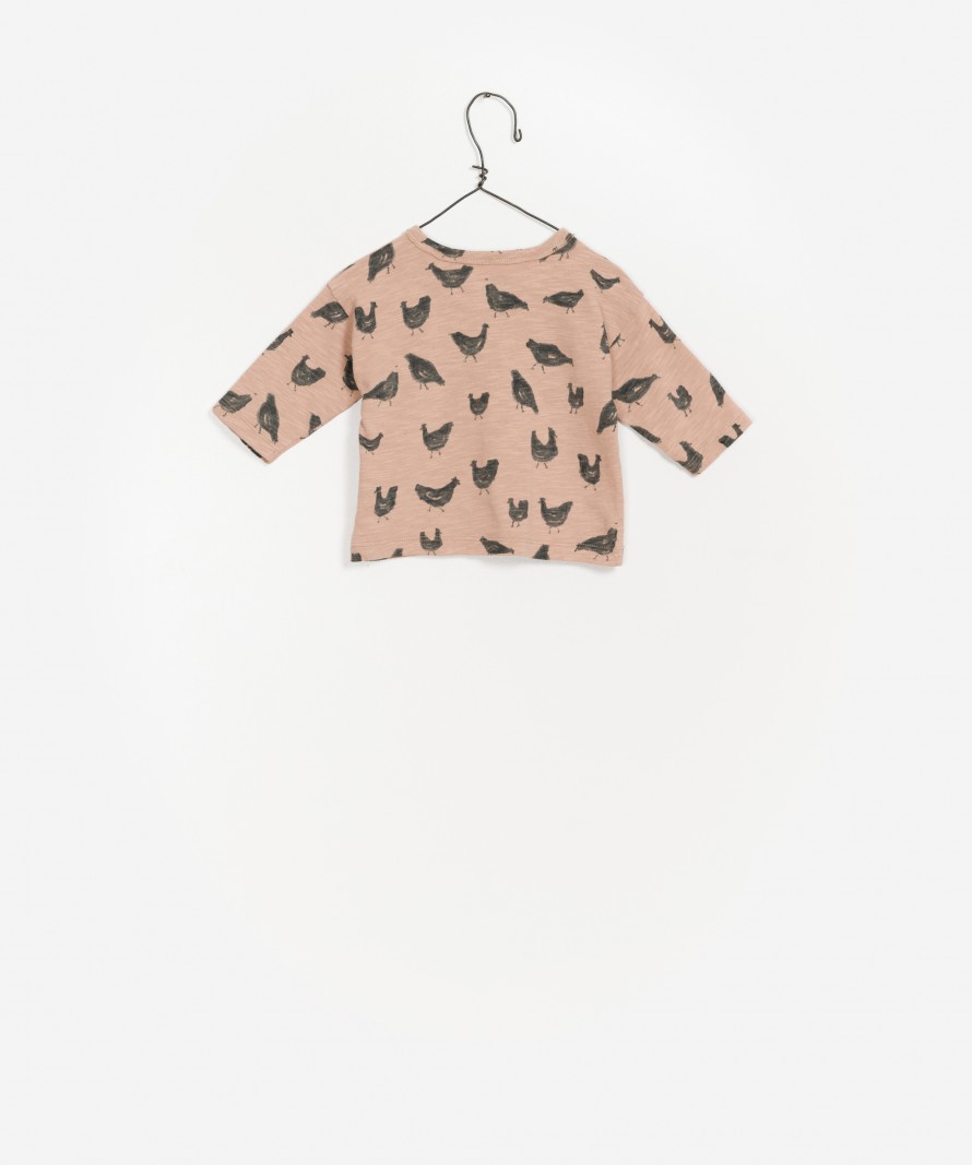 Playera Jersey Flam� Estampada