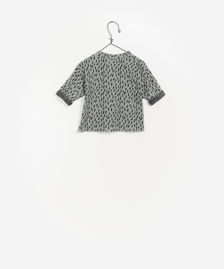 Camisola de algod�o org�nico estampada