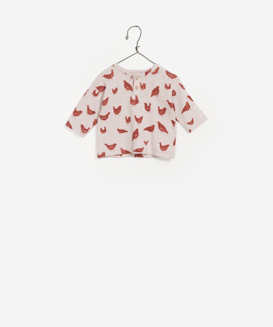 Playera Jersey Flam� Estampada