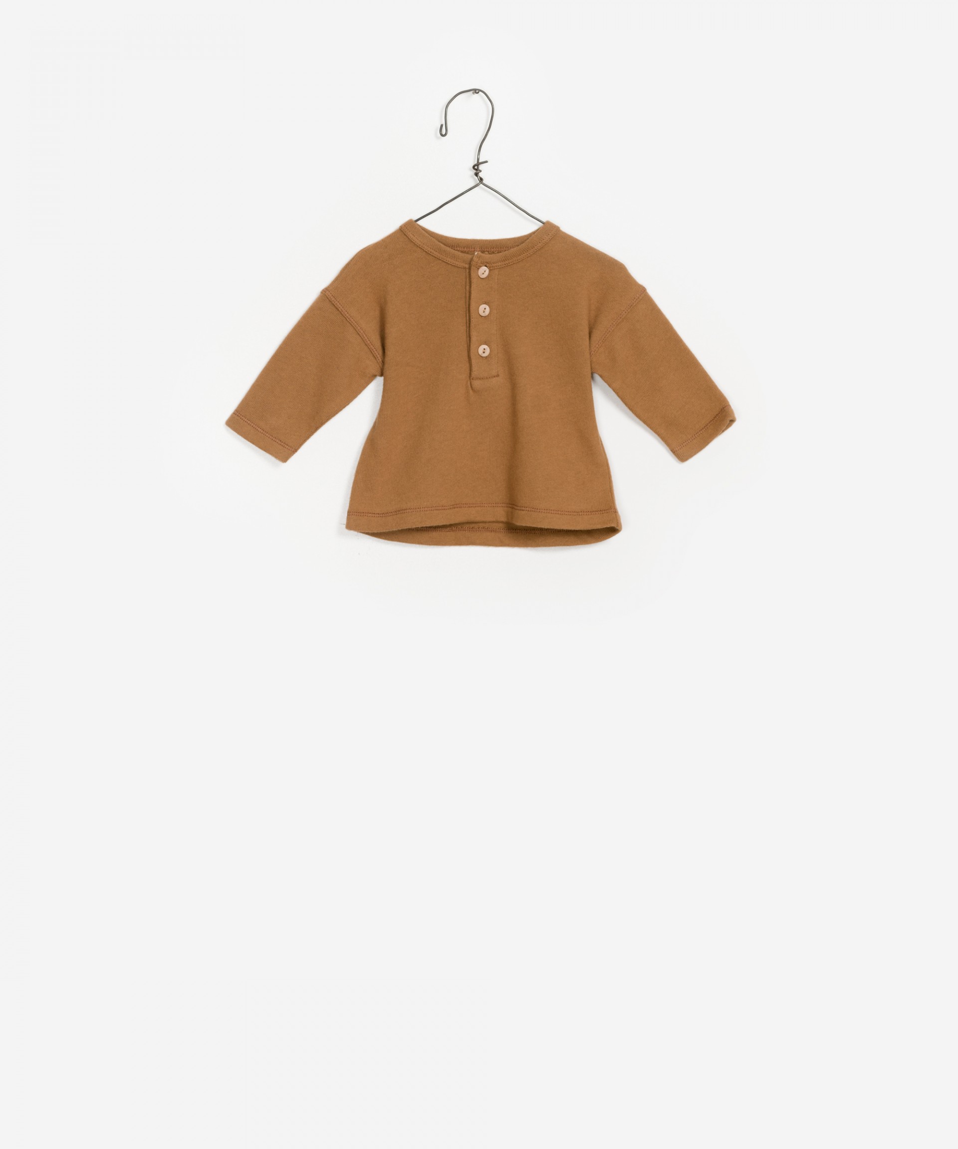 Jersey liso de manga larga