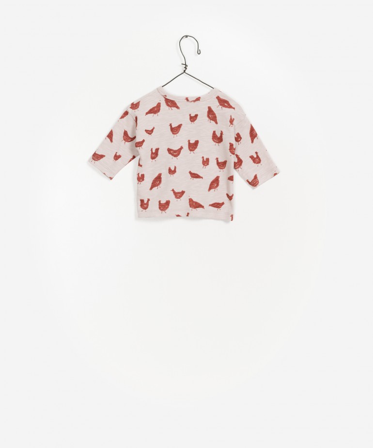 T-shirt  manches longues imprim