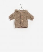 Casaco Peluche Capuz