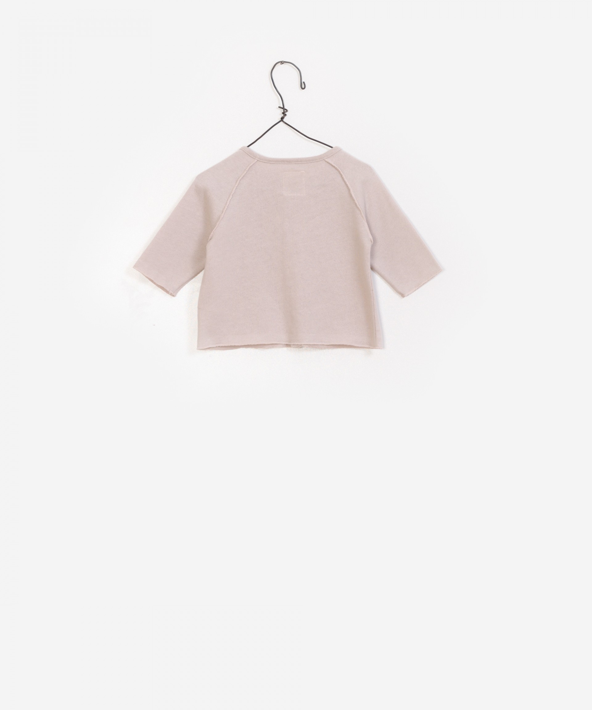 Casaco de malha beb� em algod�o org�nico