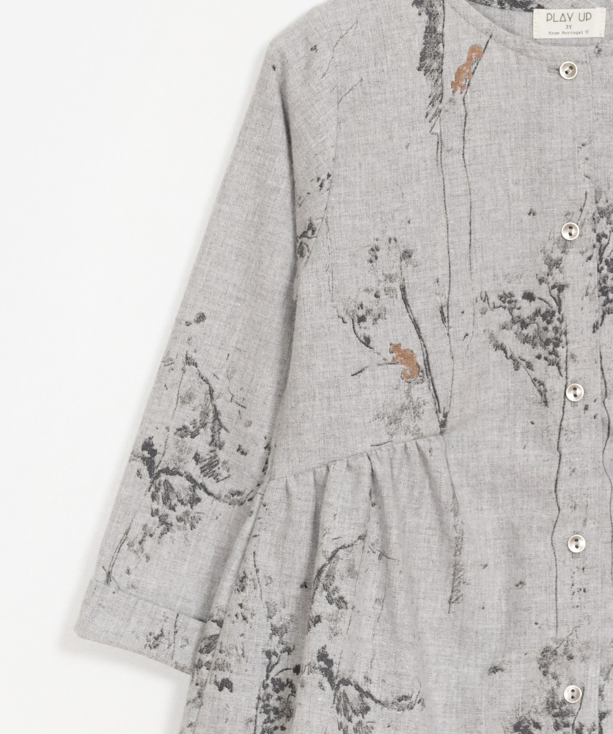 Vestido Tecido Estampado