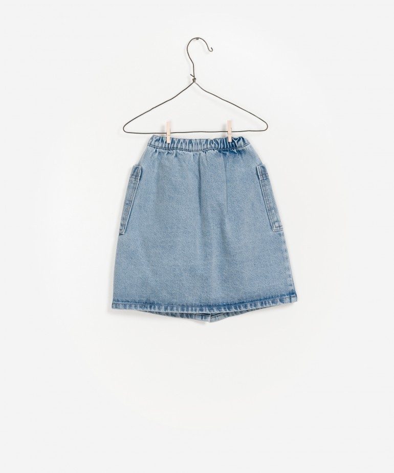 Saia de ganga com bot�es