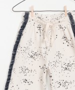 Cal�a Felpa Estampada