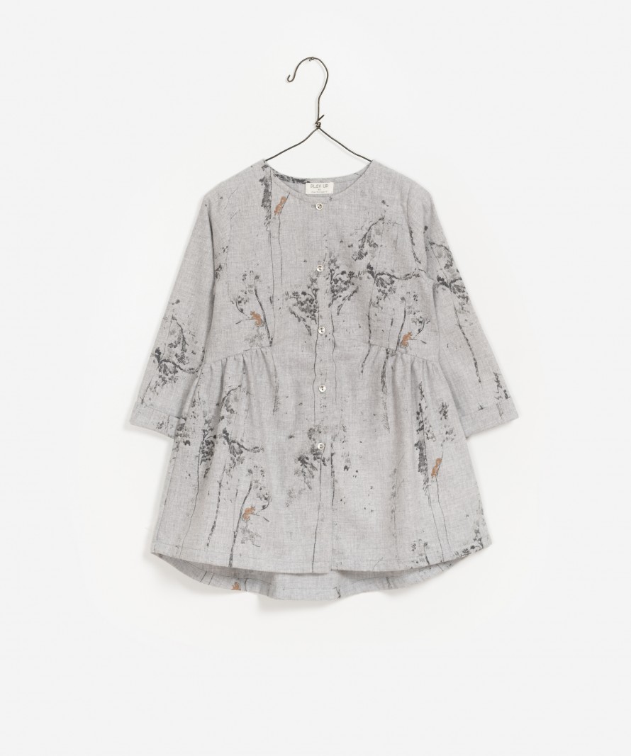 Vestido Tecido Estampado