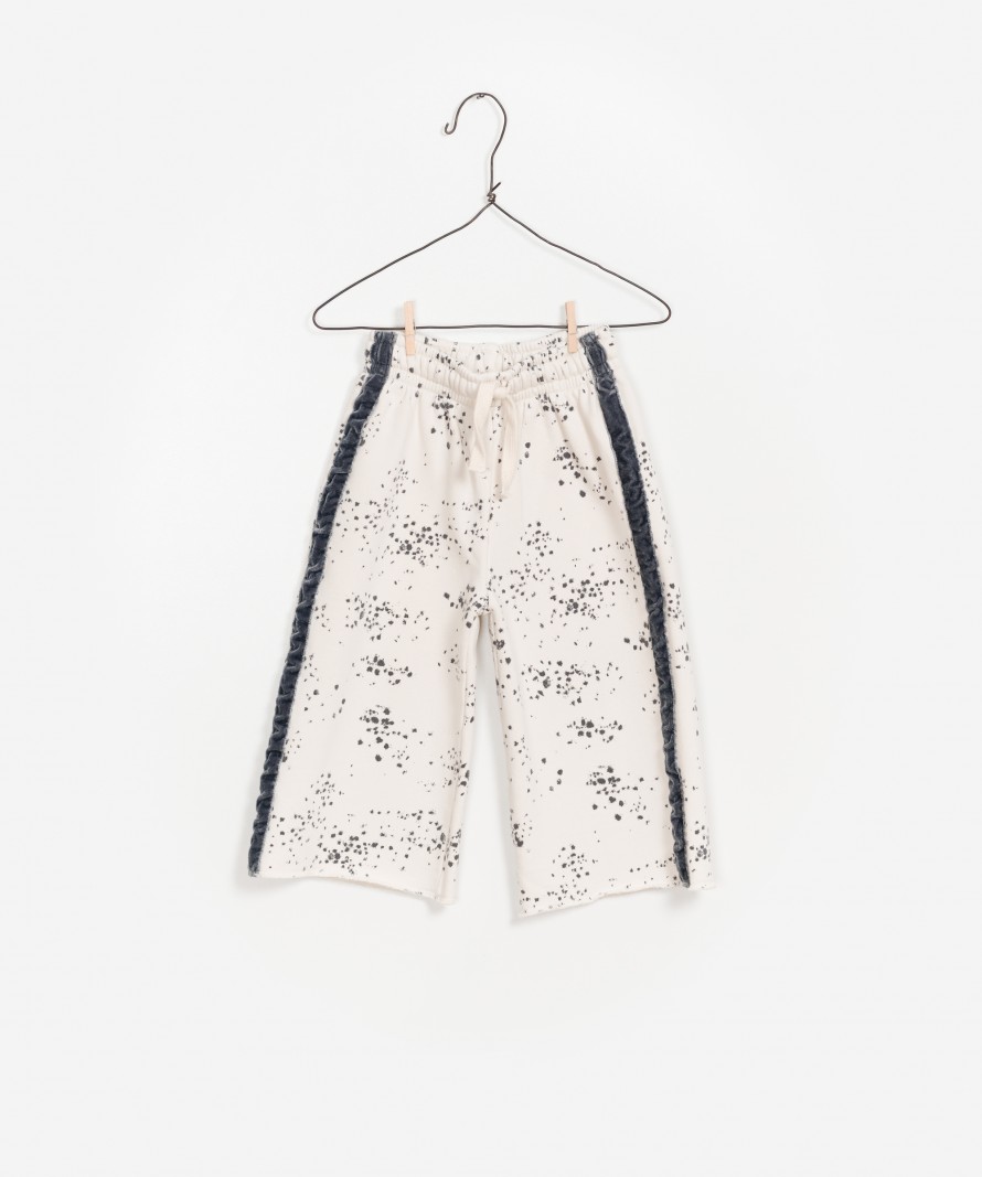 Cal�a Felpa Estampada