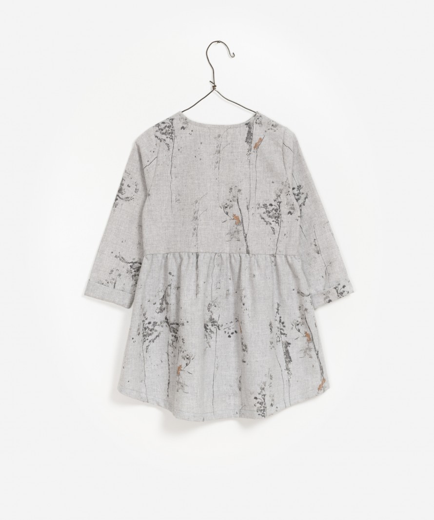 Vestido Tecido Estampado