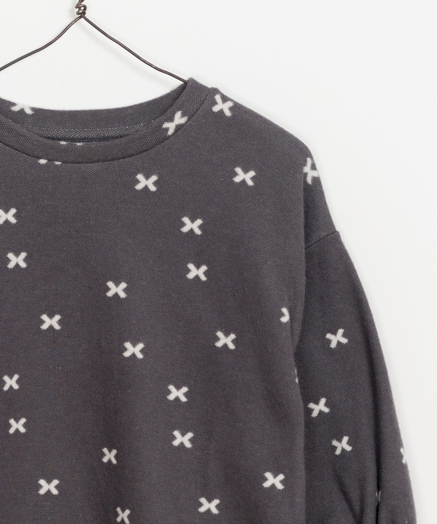 Sweatshirt Jacquard