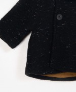 Casaco de l� com bot�es