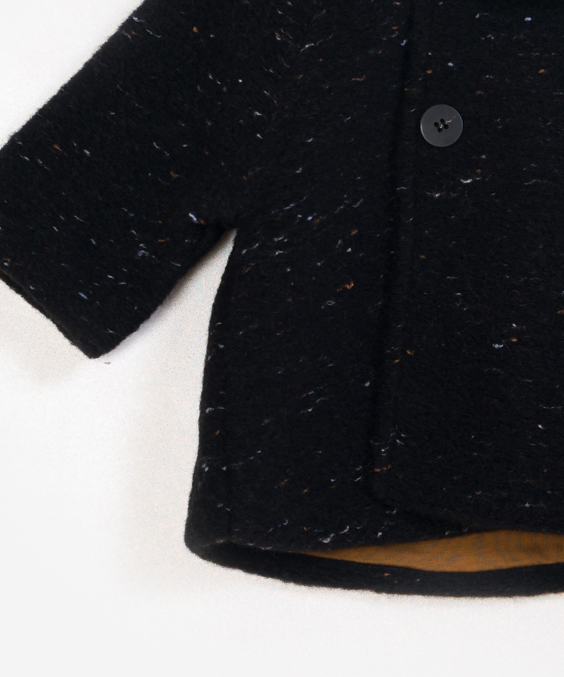 Casaco de l� com bot�es