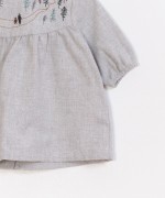 Tunic with recycled materials